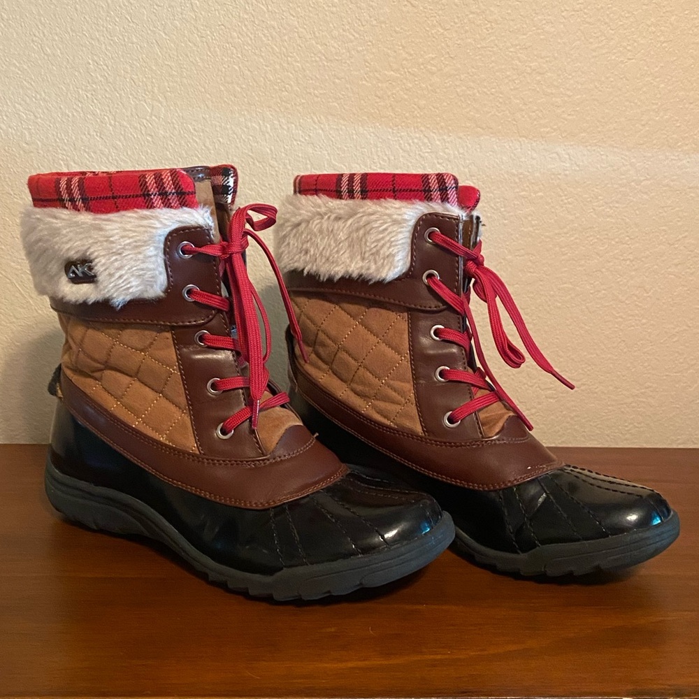 Anne Klein Sport Duck Boots